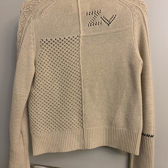 Zadig & Voltaire Fashionable Sweater with Unique Stitching - Picture 4 of 6